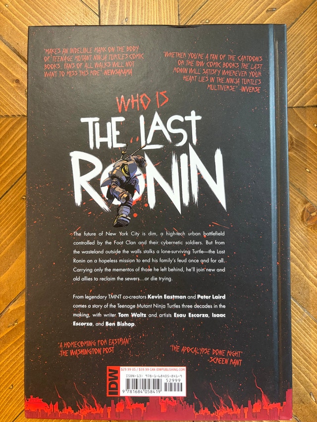 Graphic Novel - The Last Ronin - photo 3