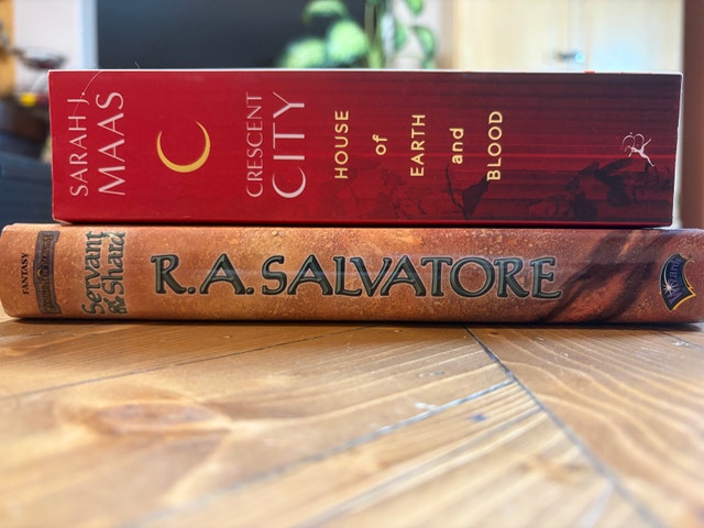 Books - R. A. Salvatore & Sarah J. Mass - photo 2