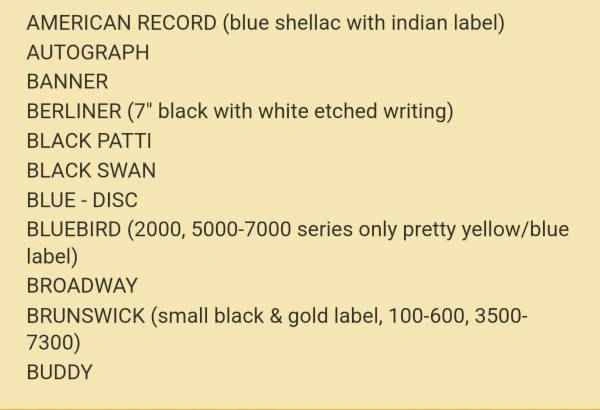 ISO Antique 78 rpm records (1890s-1950s+) - photo 2
