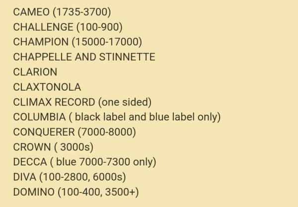 ISO Antique 78 rpm records (1890s-1950s+) - photo 3