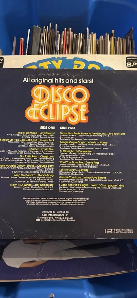K-Tel Disco Eclipse Vinyl Record - photo 2