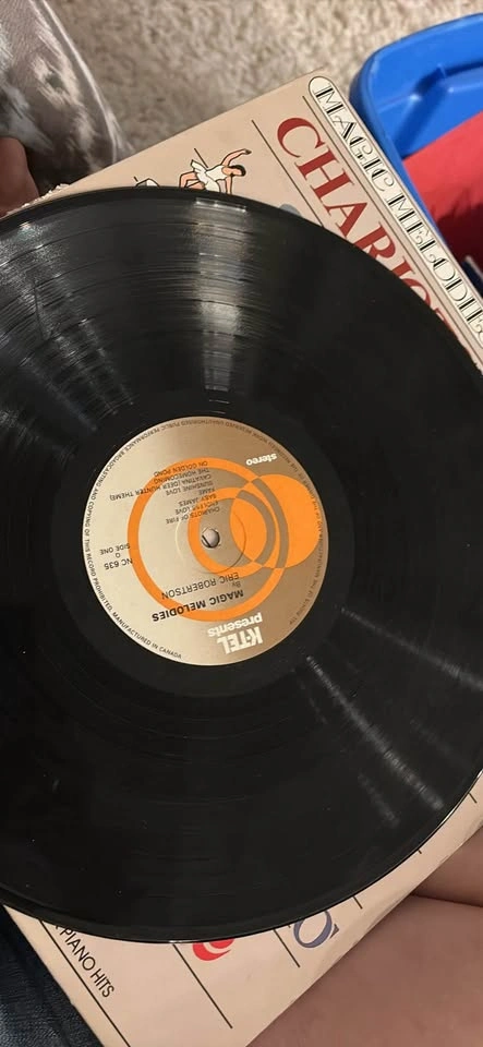 Eric Robertson Magic Melodies Vinyl Record - photo 4