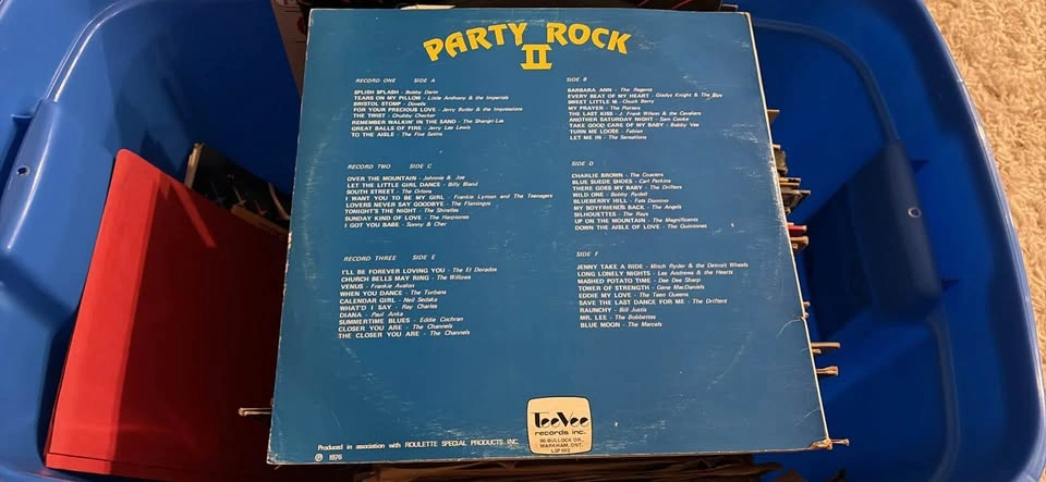 Party Rock II 3-Record Set TeeVee Records - photo 5