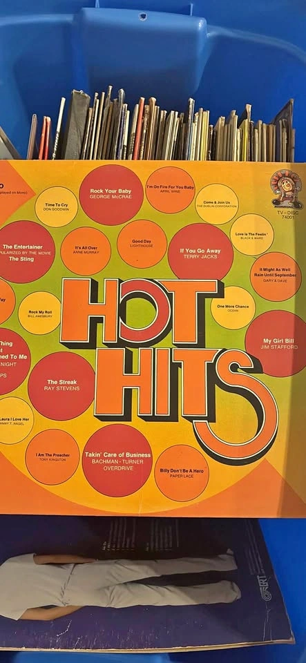 Hot Hits TV-DISC 74001 Vinyl Record