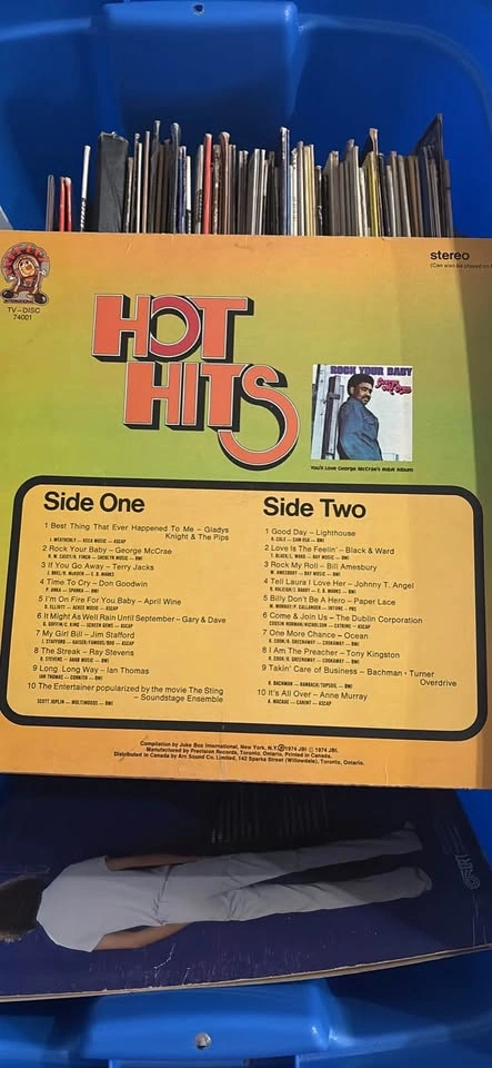 Hot Hits TV-DISC 74001 Vinyl Record - photo 2