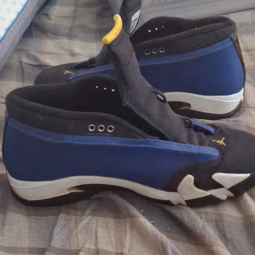 Jordan Air Jordan 14 Retro Low Laney 2015 Suede Sneakers