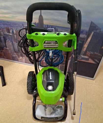 Greenworks 2000 PSI Corded Electric Cold Water Pressure Washer