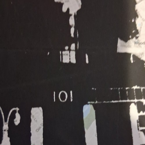 Celino Barnes "Injured?" Signed NYC Map Cityscape Print - photo 3