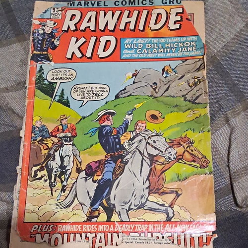 Marvel Comics Rawhide Kid #60 (1964) Silver Age Western Stan Lee