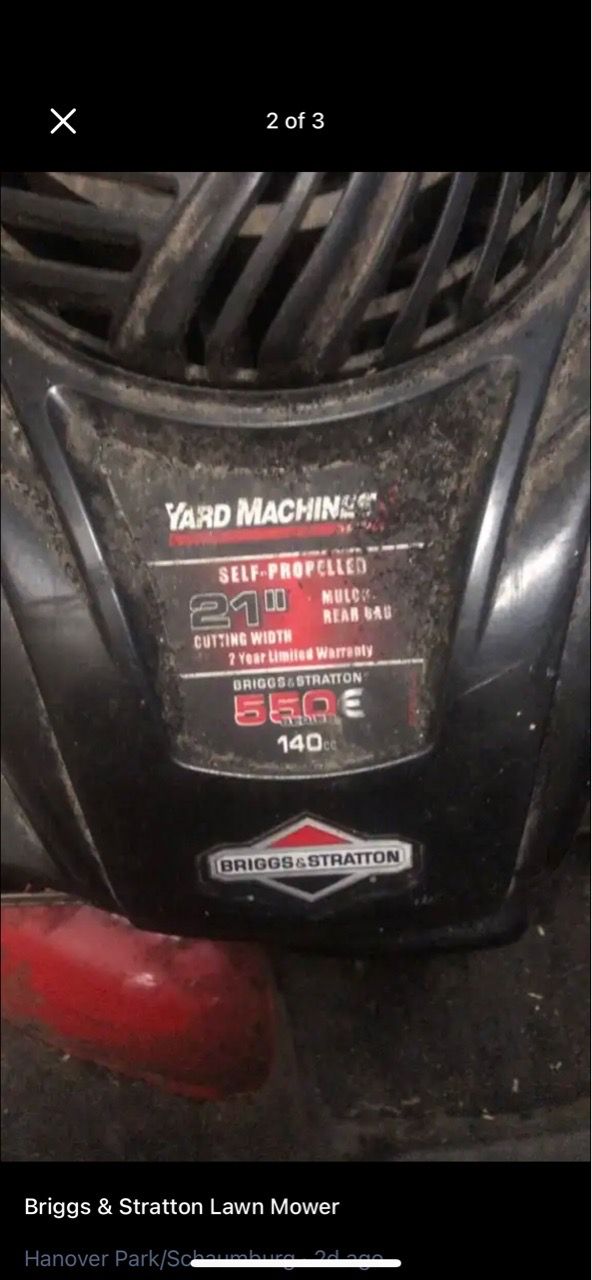 Briggs & Stratton Gas Push Lawn Mower - photo 3