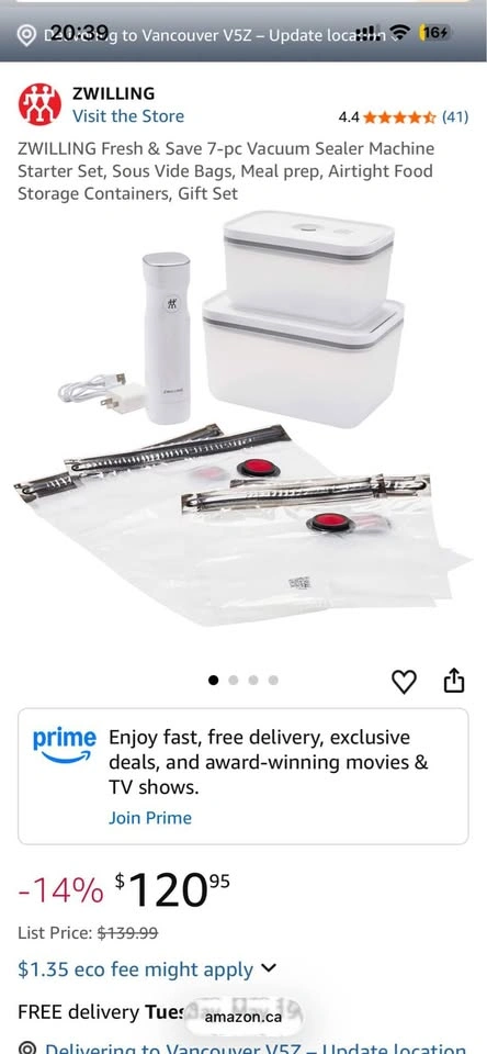[55% OFF] Zwilling Vacuum Starter Set 8pc - photo 3
