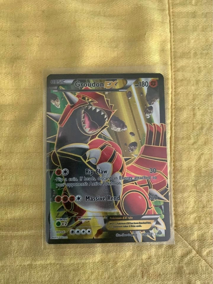Groudon EX Full art 150