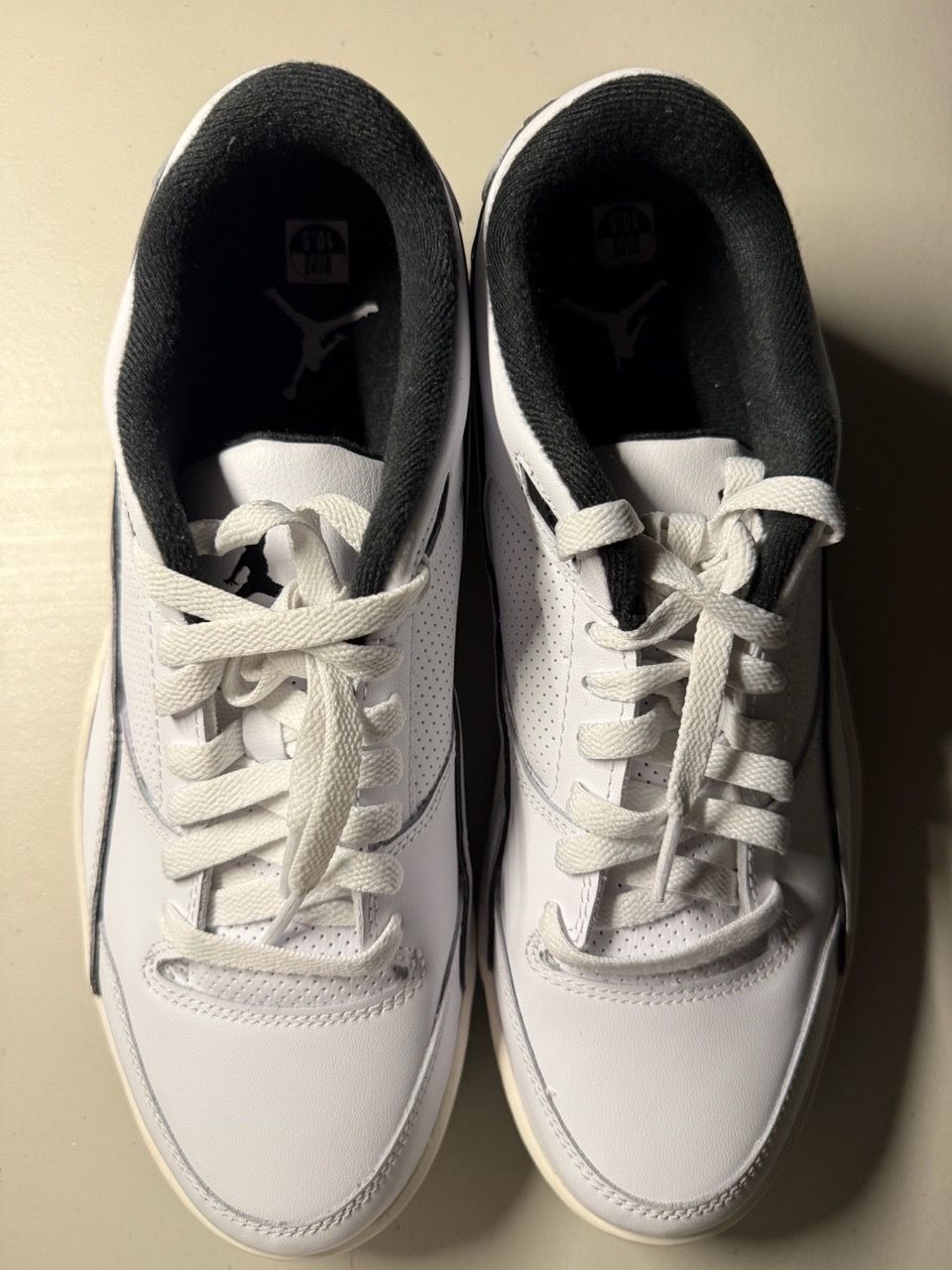 Jordan Flight Court White Sail Black Size 10.5 Men’s - photo 2