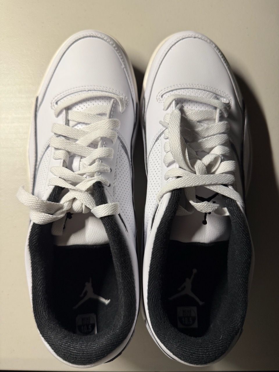 Jordan Flight Court White Sail Black Size 10.5 Men’s - photo 4