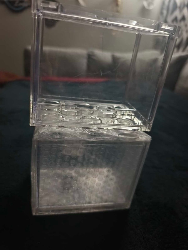 Two NEW Betta Fish Stackable Tanks