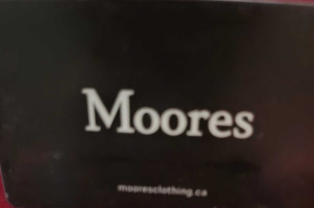 Moore's Gift Card