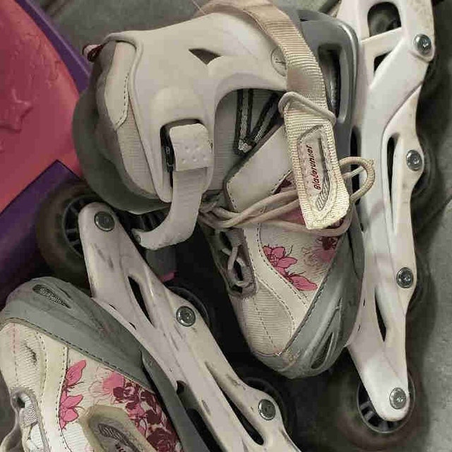 Girls Gel Wheel Rollerblades