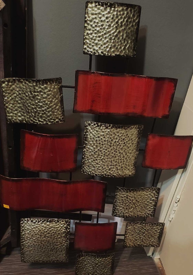 Heavy Mirror & Metal Wall Decor - photo 3