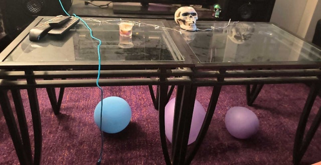 2 Nice Glass Top End Tables - photo 3