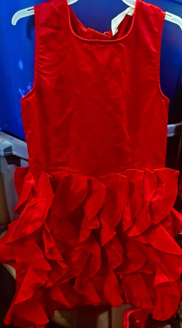 Beautiful Red Girls Dress