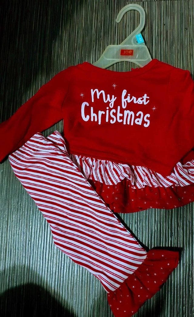 Newborn Baby 1st Christmas Outfit - photo 2