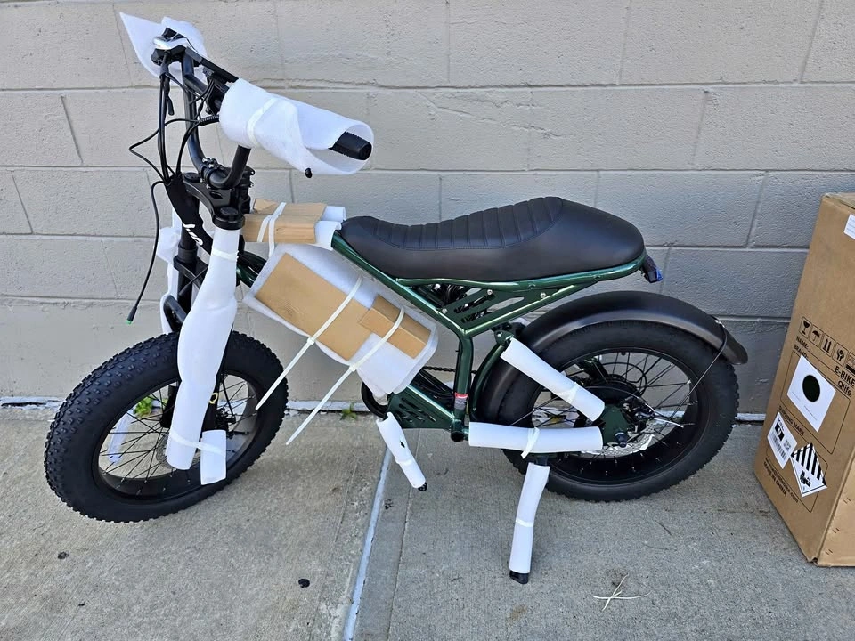 Brand New 48V Spark E-bike 40 Mph