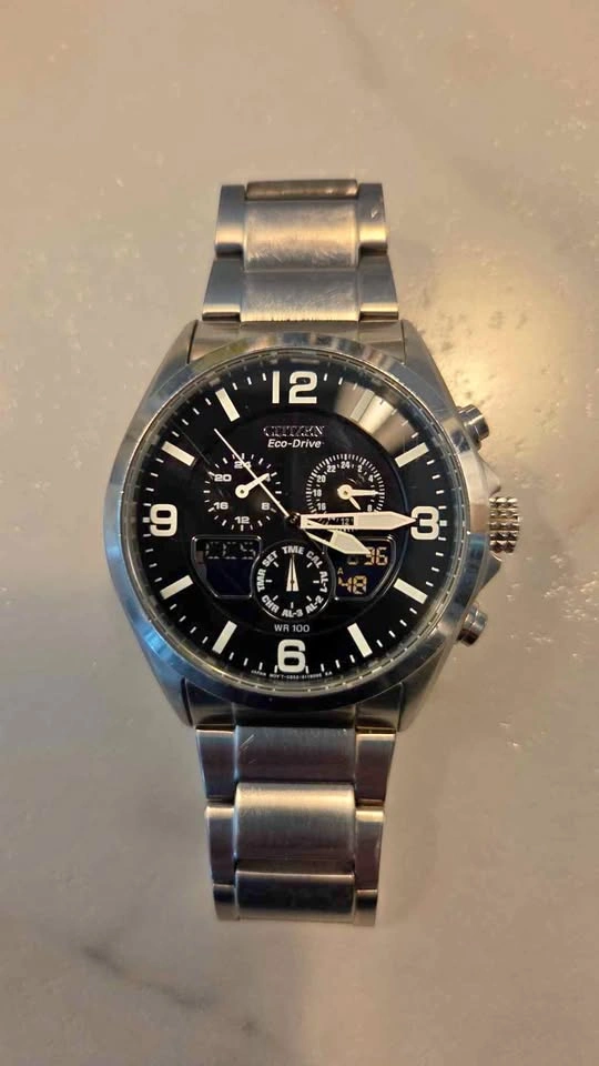 Citizen Eco-Drive Ana-Digi Promaster Skyhawk Watch