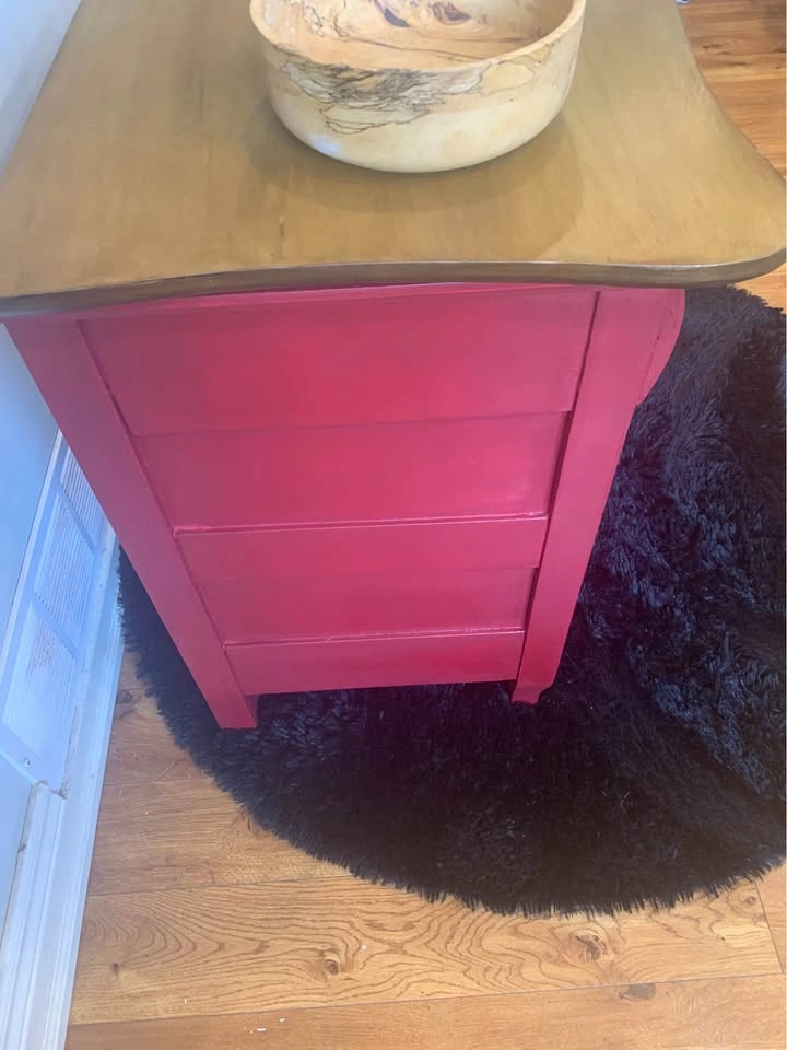 French Provincial Wood Console Table/Accent Cabinet - photo 5
