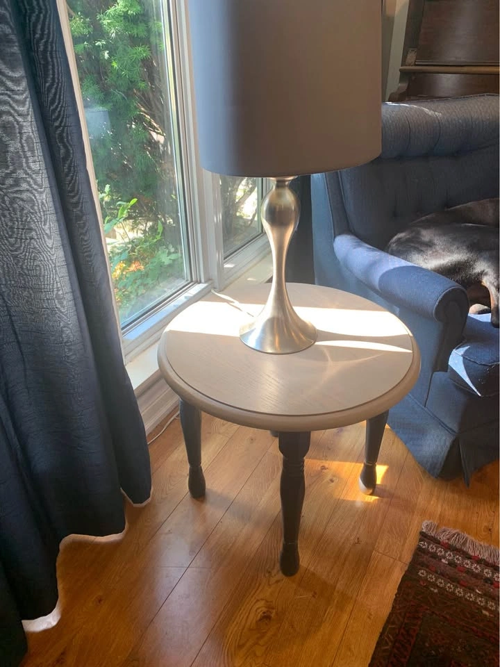 Solid Oak Coffee Table and Side Table - photo 3