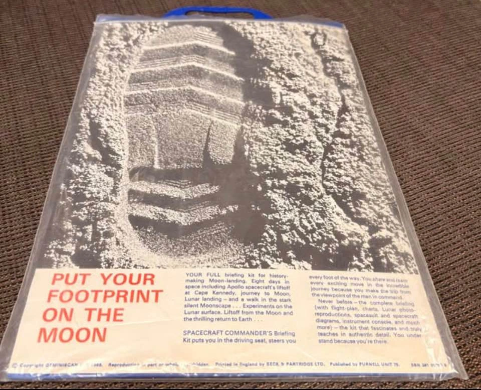 Original 1969 NASA "Touchdown on the Moon" Spacecraft Toy Kit - photo 5