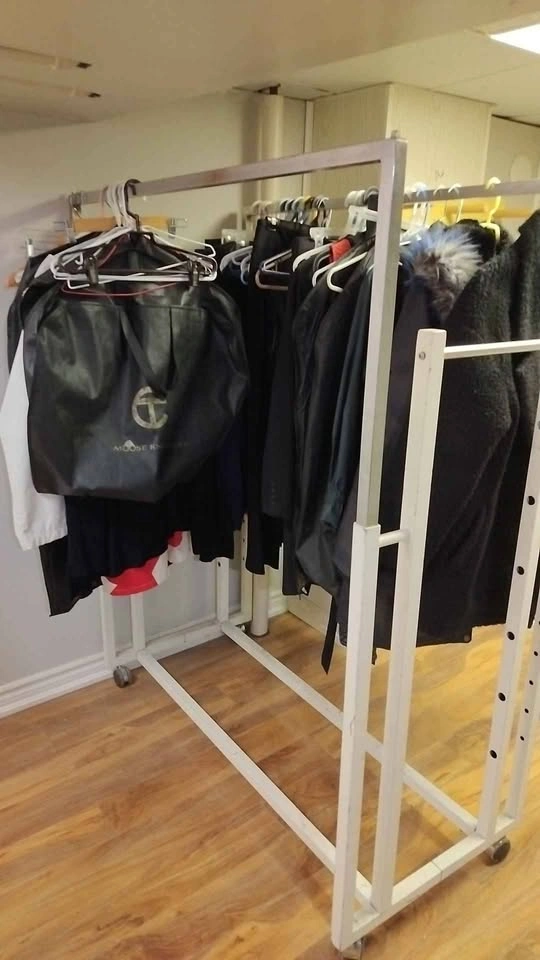 Double-Rod Clothing Rack with caster 48"W by 61" H - photo 2