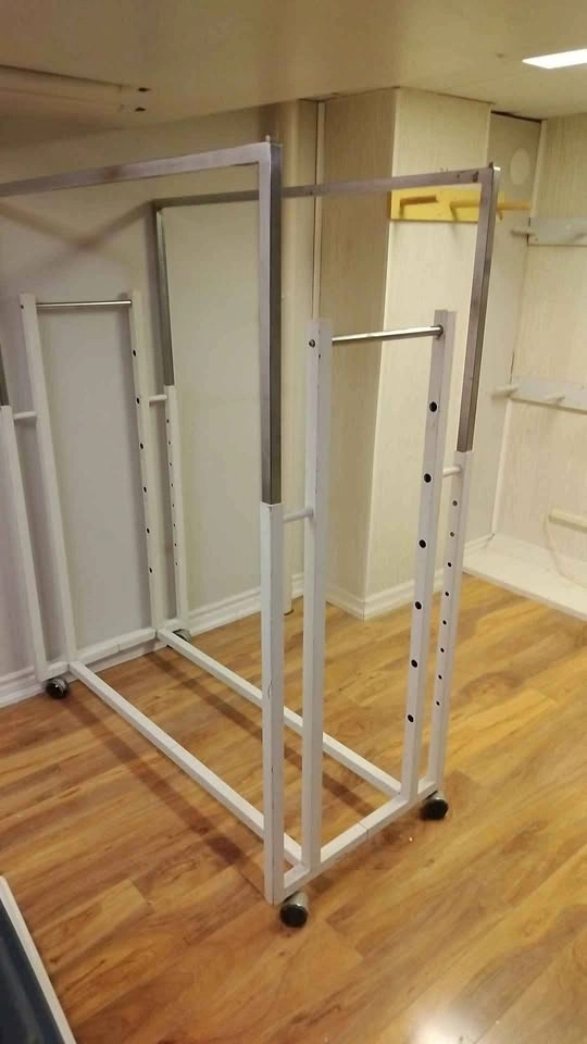 Double-Rod Clothing Rack with caster 48"W by 61" H - photo 5
