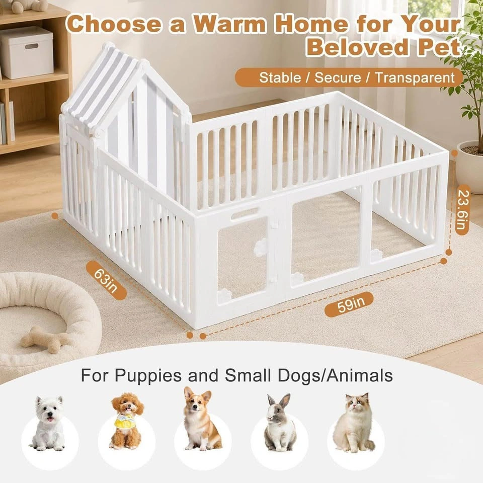 Brand New Dog Crate/Playpen with Bedroom - photo 2