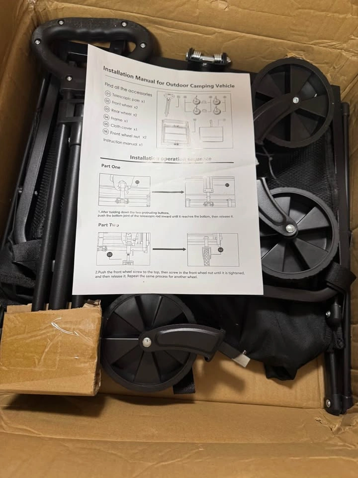 Brand New In Box Never Assembled Wagon - photo 3