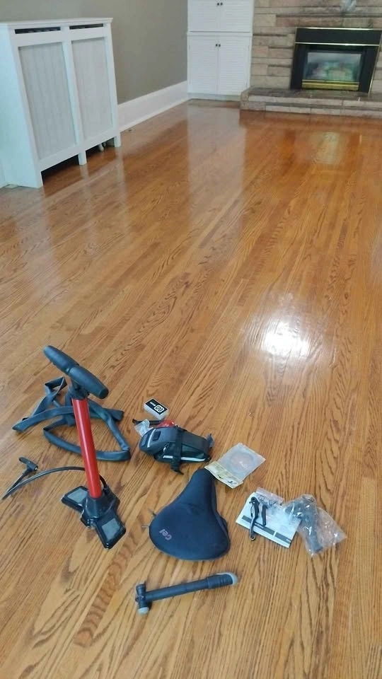 Bike Accessories, Shimano Brakes, pump, Tire Repair Kit - photo 3