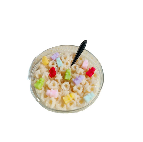Cereal Bowl Aromatherapy Candle Simulation Food Decoration - photo 5