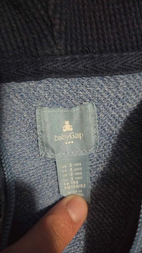 babyGap Gray Hoodie - photo 2