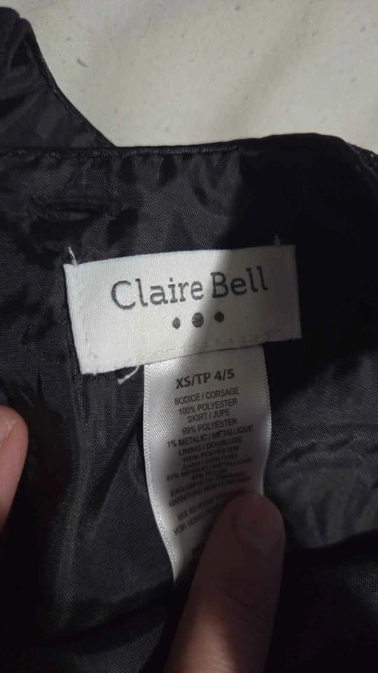 Claire Bell Plaid Party Dress Size 4/5 - photo 2