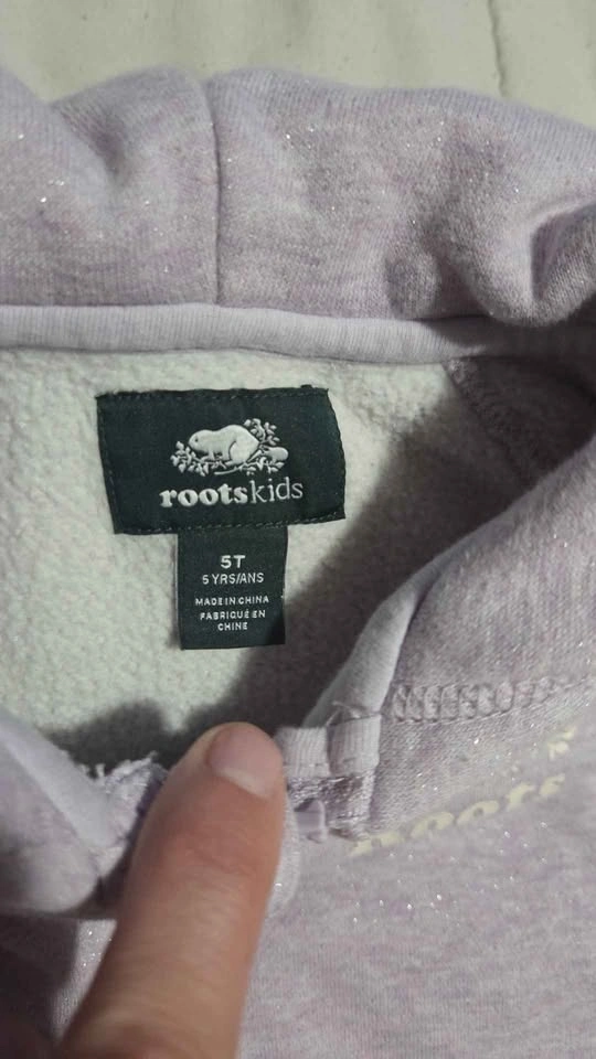 Roots Kids Zip-Up Hoodie Size 5T - photo 2