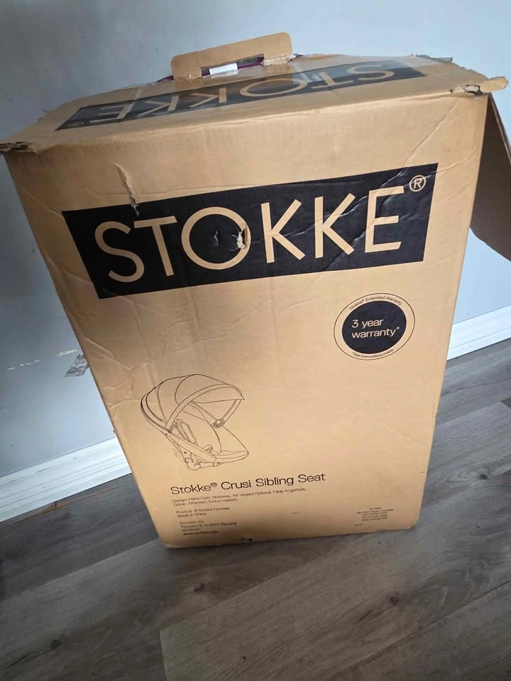 Stokke cruisi stroller with sibling seat attachment - photo 2