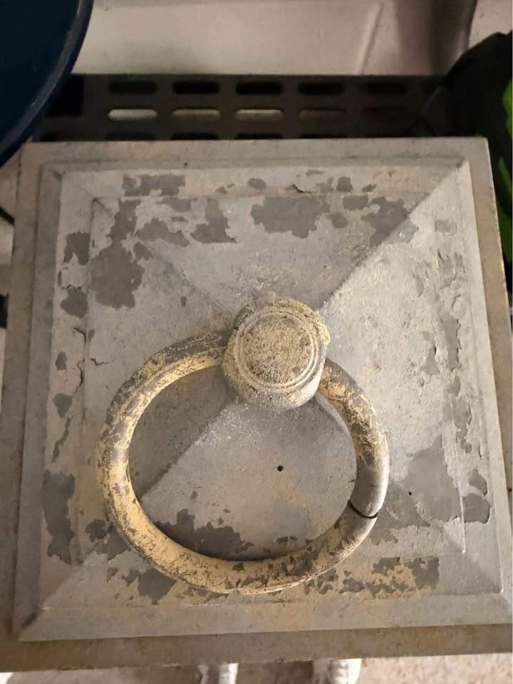 Distressed Metal Decorative Lantern - photo 3