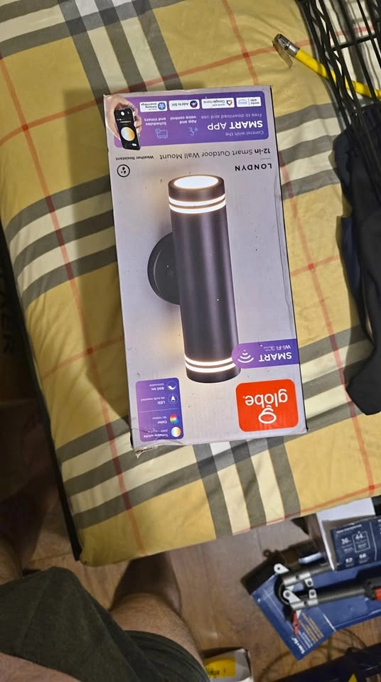 LONDYN 12-in Smart Outdoor Wall Mount LED Wi-Fi