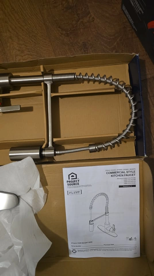 Project Source Commercial Style Kitchen Faucet - photo 4