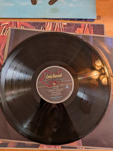 Linda Ronstadt Simple Dreams Vinyl LP 1977 Canada Asylum GE-104 - photo 4