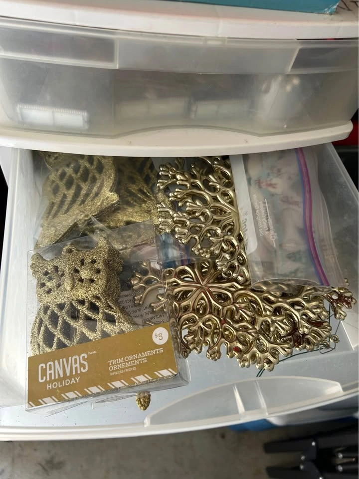 8-Drawer Tower of Christmas Ornaments - photo 2