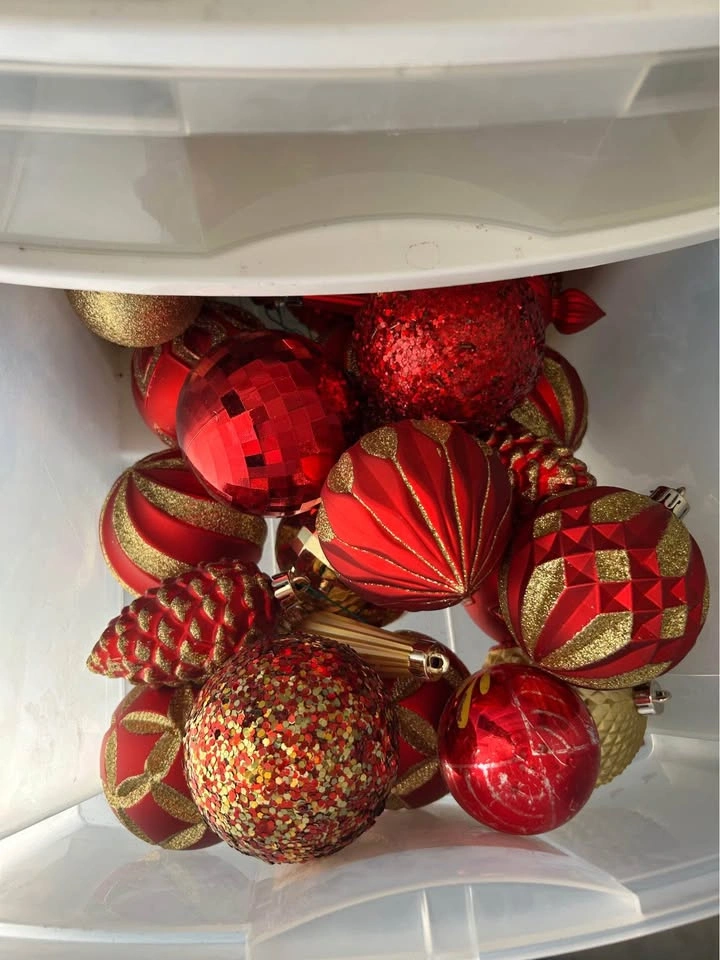 8-Drawer Tower of Christmas Ornaments - photo 5
