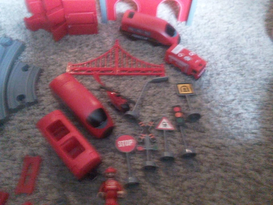 Fire rescue train city set for sale - photo 4