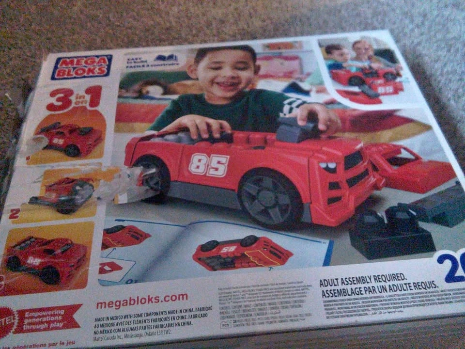 New mega blocks 3 in 1