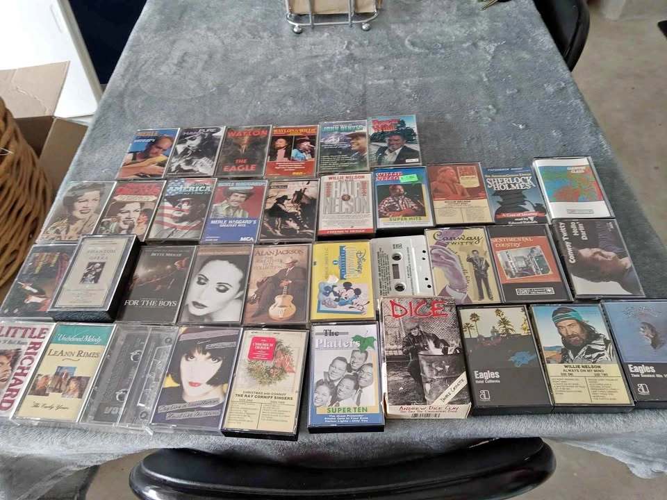 Vintage cassette tapes for sale