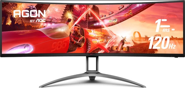 AOC 49 Inch QHD Curved (1800R) Gaming Monitor